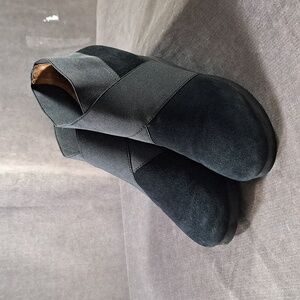 Gentle Souls by Kenneth Cole Two For Dawn Black Suede Wedges VG US 9.5